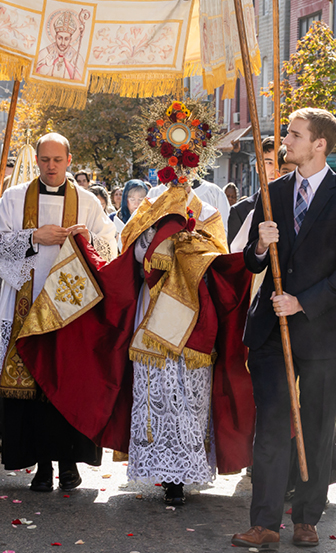 Christ the King procession